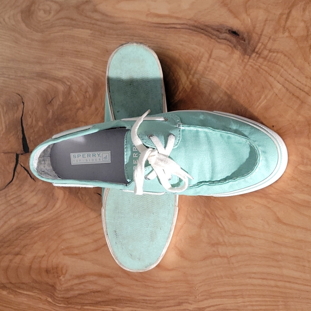 Women's Sperry Biscayne Mint size 11